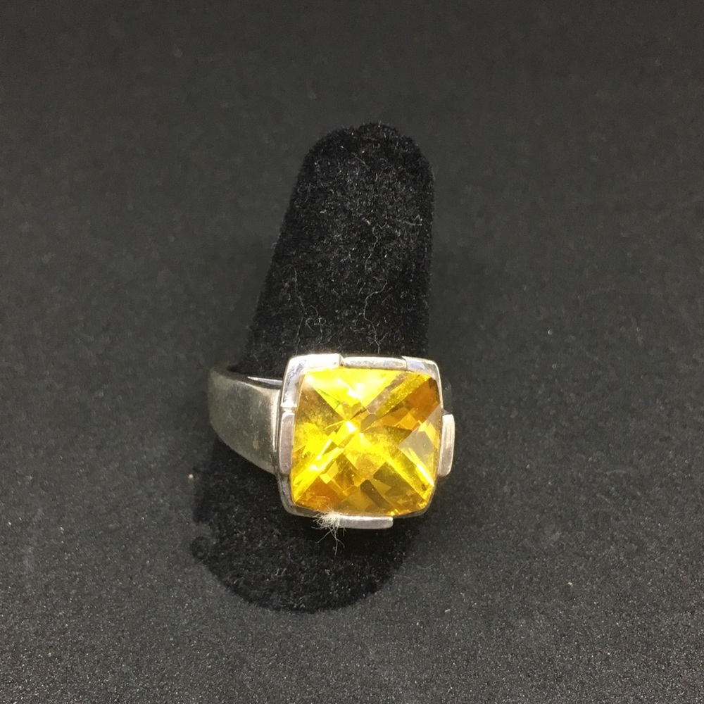 Sterling silver ring size 8 1/4
